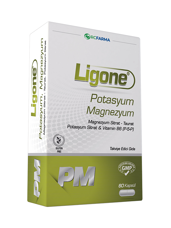 Ligone Potasyum Magnezyum 60 Kapsül
