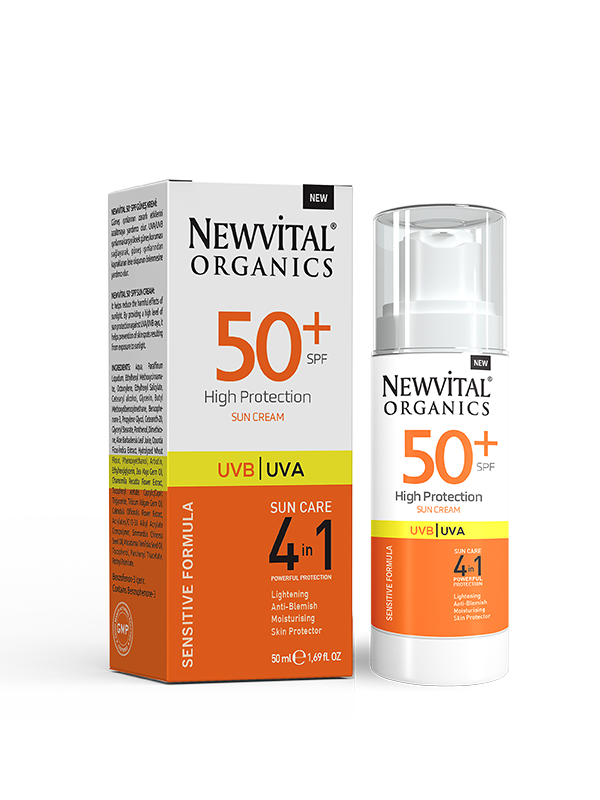 Newvital 50 SPF Güneş Kremi 50 ml